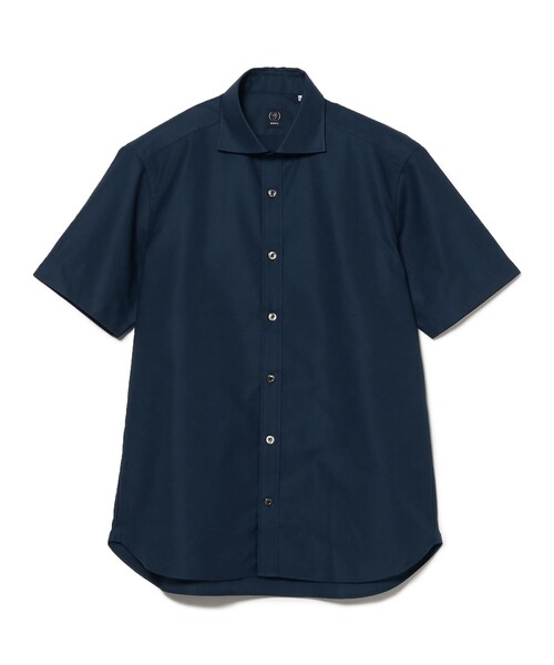 BEAMS シャツ / ストレッチ オックスフォード ワンポイント