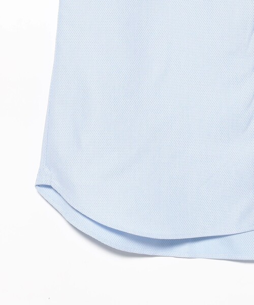 BEAMS F コットンショートスリーブニット ネイビー サイズ48 BEAMS F（ビームスF）コーコランコットン ショートスリーブ