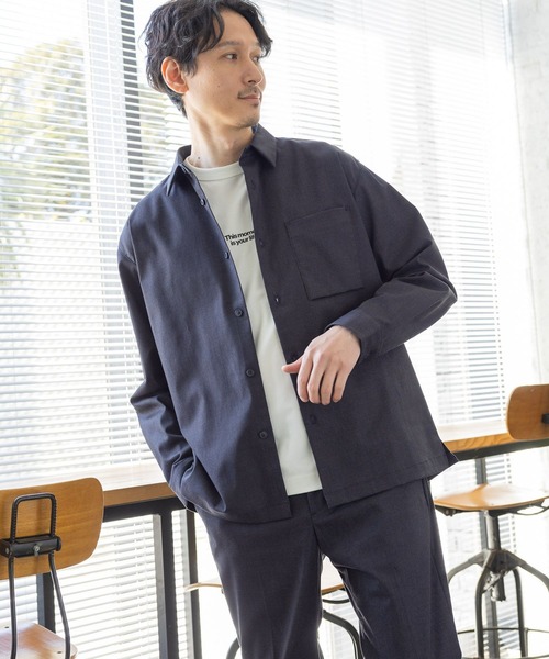 GLOBAL WORK（グローバルワーク） シャツ アーバンデニムシャツAIR