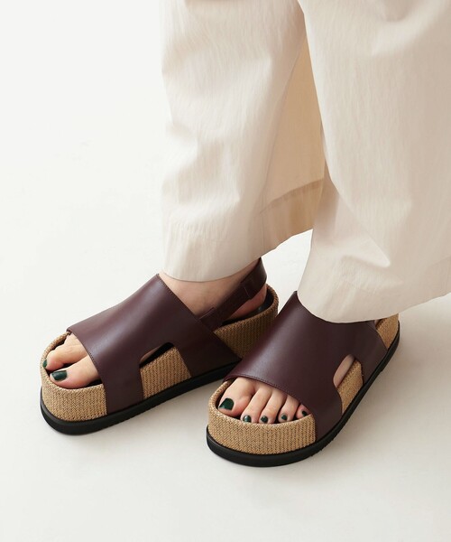 【美品】ODETTE E ODILE ラインストーン厚底サンダル22.5ブラック 別注】＜PLAKTON＞ Gurkha(505339319) | オデット エ オディール