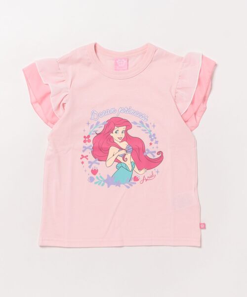 モコモコ　コンダクター　ディズニープリンセス　Tシャツ　サイズ2 M Disney tシャツ ディズニー プリンセス / フリルTシャツ 0325K