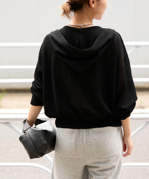【限定価格】JOURNAL STANDARD relume フーディー JOURNAL STANDARD relume｜《WEB限定追加》シアーフーディ