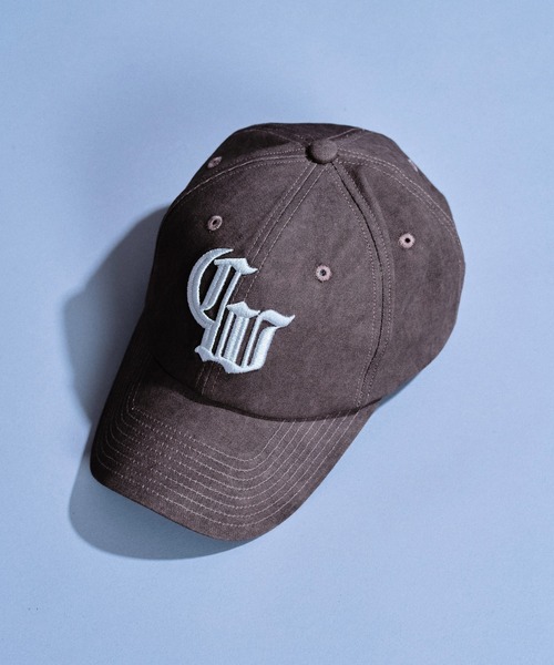 Camphor wood キャップ 帽子 faded logo baseball cap