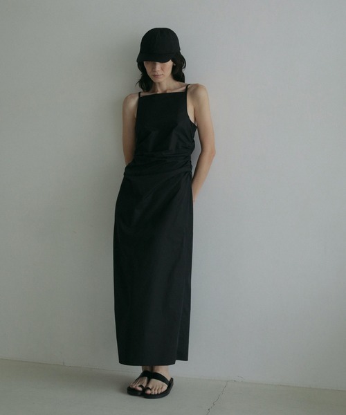 anuke ワンピース Backopen Shirring Onepiece : ZOZOTOWN Yahoo