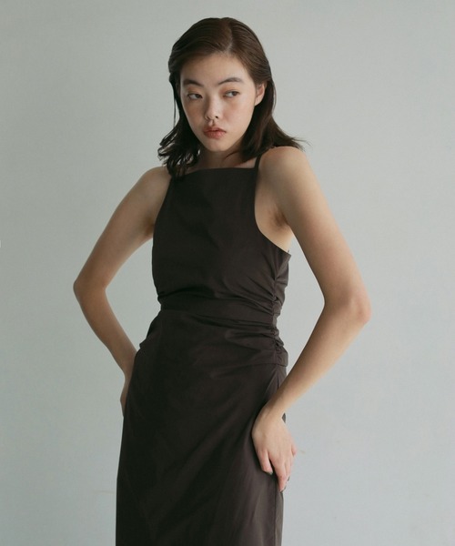 ワンピース　スイング　part8 anuke ワンピース Backopen Shirring Onepiece : ZOZOTOWN Yahoo