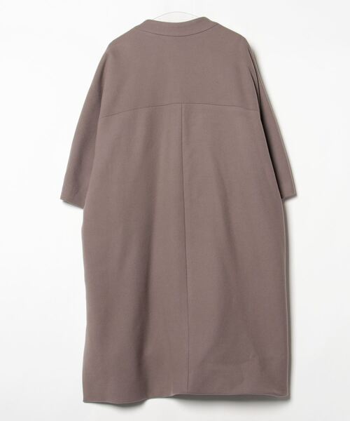 UNITED TOKYO ノーカラーコート グレー M UNITED TOKYO（ユナイテッドトウキョウ） ノーカラーコート 1 グレー