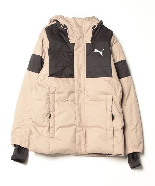  peak ベージュ ダウンジャケット M PUMA（プーマ） ダウンジャケット MEDIUM ベージュ メンズ : ZOZOTOWN