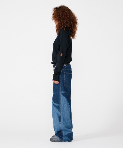 【期間限定価格明日まで‼️】BEEDEN LOOSE DENIM/M METAL EYELET SEMI LOOSE DENIM – BEEDEN