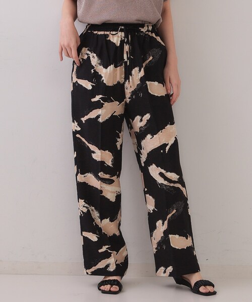 【新品】&エルシー　ポップアートパンツ DOT PRINT EASY WIDE PANTs｜HELIOPOLE｜HÉLIOPÔLE（エリオ