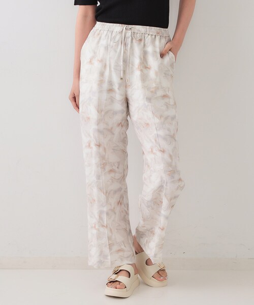 【新品】&エルシー　ポップアートパンツ Work of art Kendai】綿100％/ツイルパンツ | ear PAPILLONNER