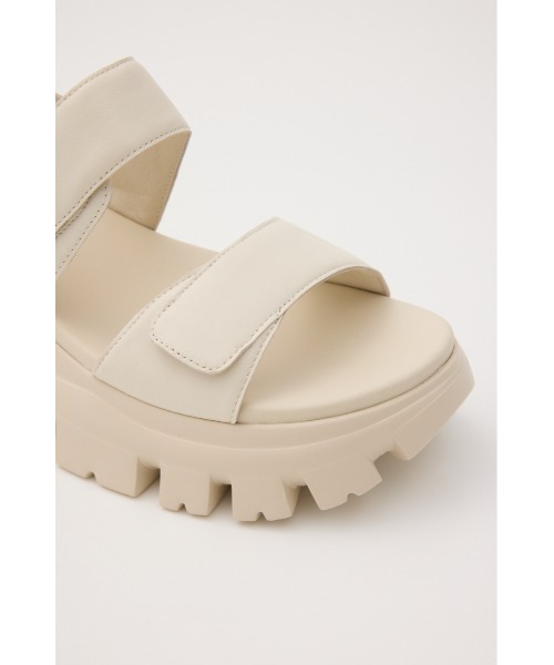 【新品】STACCATO サンダルバックベルト有23.5 STACCATO | Wベルトラギットソールサンダル (サンダル ) |SHEL