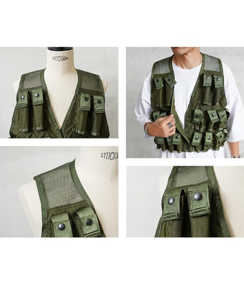 MILITARY（ミリタリー） ベスト ジレ 実物 新品 デッドストック 米軍