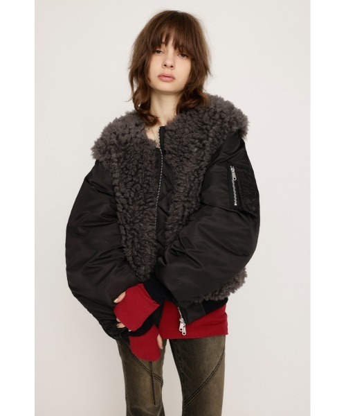 SLY（スライ） ブルゾン FREE アイボリー レディース : ZOZOTOWN Yahoo