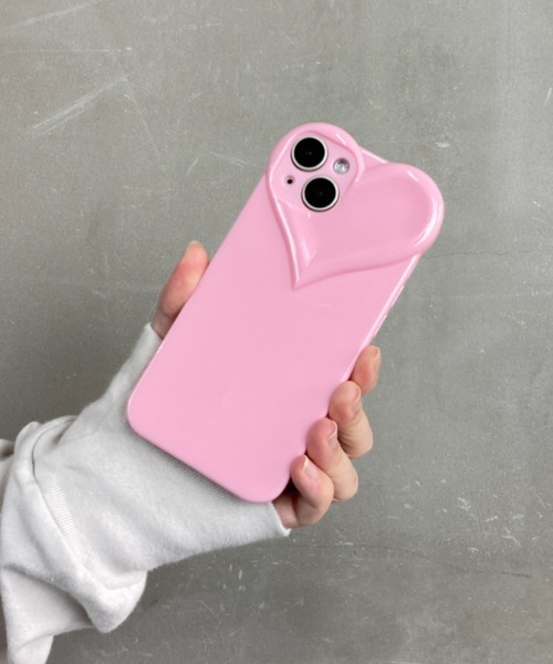 Loco Ocean（ロコオーシャン） スマホケース ぷっくり 立体ハート