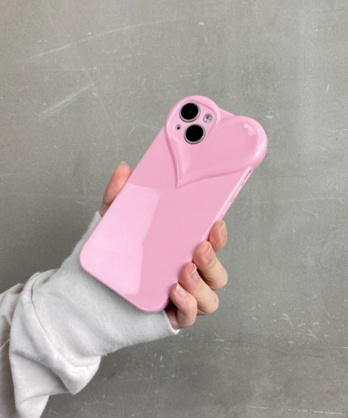 Loco Ocean（ロコオーシャン） スマホケース ぷっくり 立体ハート