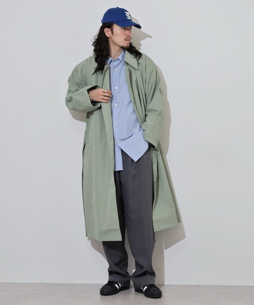 1937 レインコート カッパ 撥水 ステンカラーコート メンズ レディース