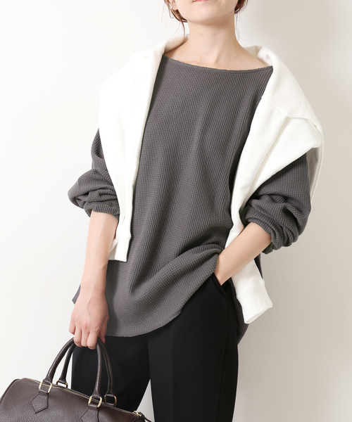 「Spick & Span」 長袖カットソー FREE ベージュ レディース Spick＆Span 「Spick & Span」 長袖カットソー FREE ベージュ
