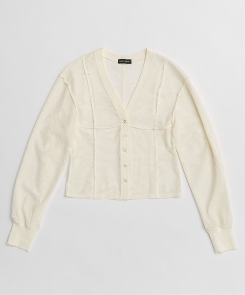 MAISON SPECIAL カーディガン Mesh Cardigan/メッシュ