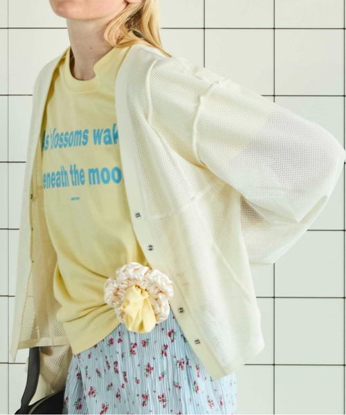 MAISON SPECIAL カーディガン Mesh Cardigan/メッシュ
