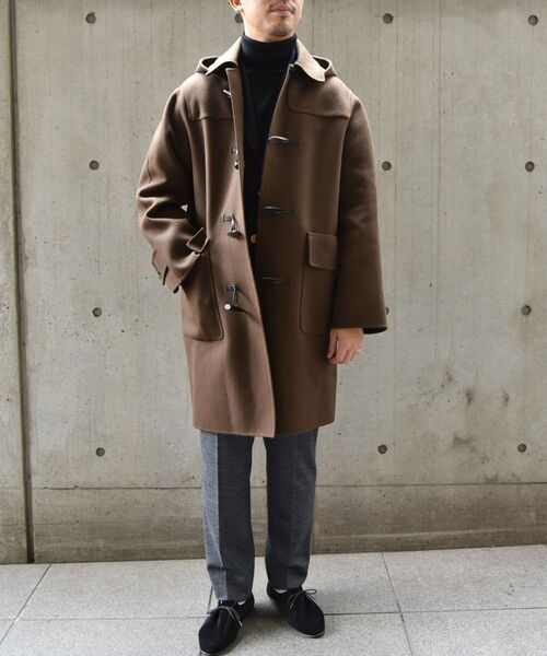 SHIPS（シップス） ダッフルコート SMALL ブラウン系その他 メンズ