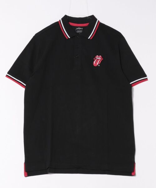 ROCK OFF ポロシャツ 「ROCK-OFF」ワンポイントバンドロゴ ポロシャツ