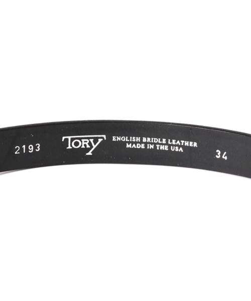 TORY LEATHER 「TORY LEATHER」 ベルト 28 ブラック メンズ