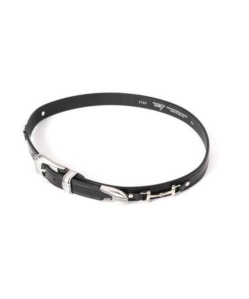 toryレザー　美品　28 ブラック TORY LEATHER 「TORY LEATHER」 ベルト 28 ブラック メンズ