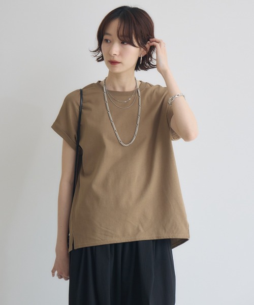 tシャツ cloche 汗染み防止ベーシックＴシャツ レディース