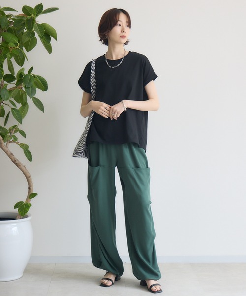 【美品】Paradise Picnic・cloche汗染み防止ベーシックＴシャツ Paradise Picnic tシャツ cloche 汗染み防止ベーシックTシャツ