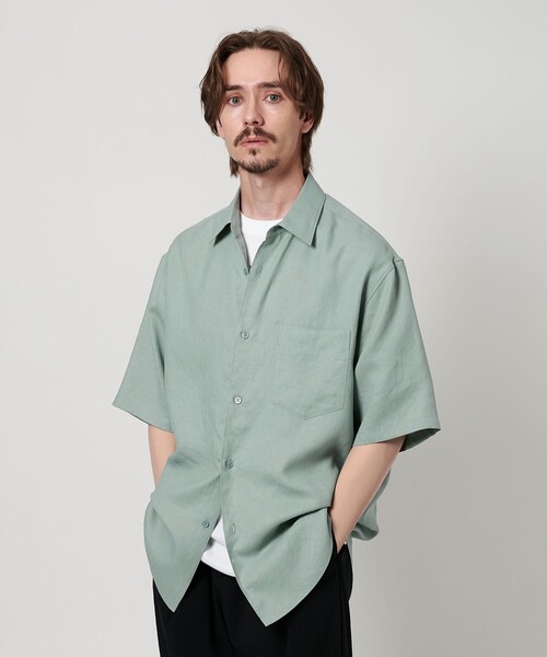 BEAUTY＆YOUTH UNITED ARROWS シャツ ライト リネンタッチ