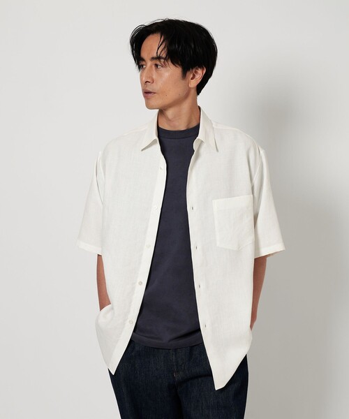 BEAUTY＆YOUTH UNITED ARROWS シャツ ライト リネンタッチ