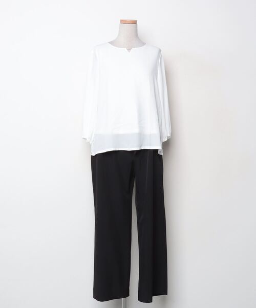 RANAN（ラナン） セットアップ 9号 ブラック レディース : ZOZOTOWN