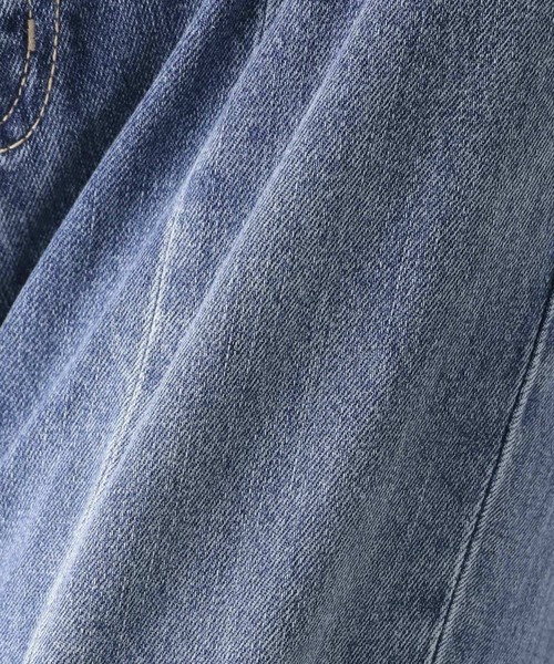 [GLOBAL WORK] обработка Denim брюки MEDIUM sax голубой женский 