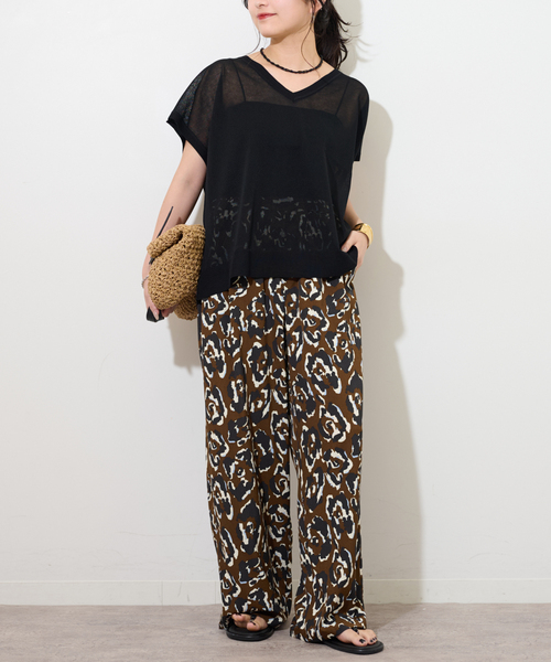 JOURNAL STANDARD relume パンツ 「25AW新作」レオパード