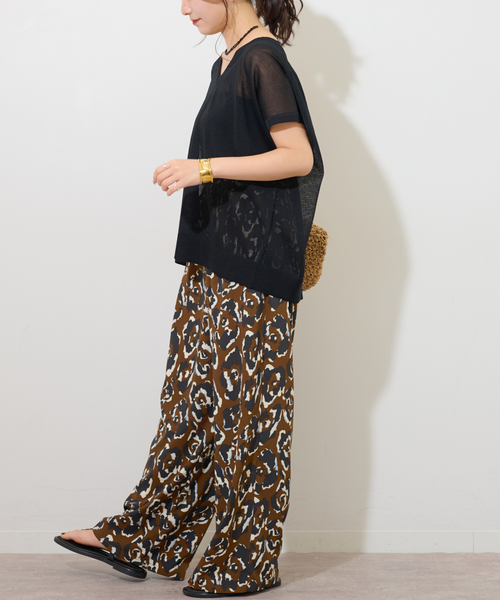 JOURNAL STANDARD relume パンツ 「25AW新作」レオパード