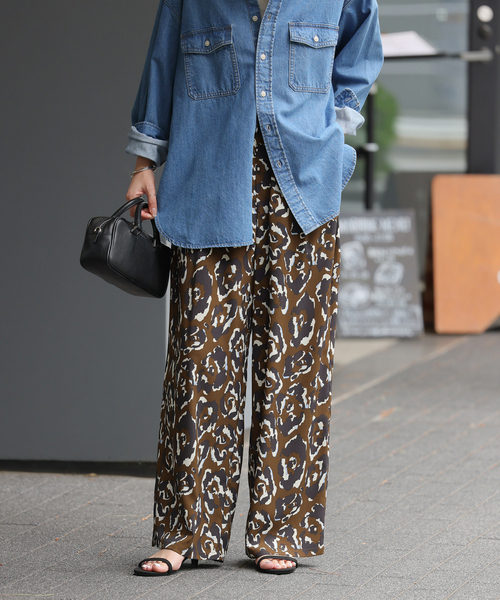 JOURNAL STANDARD relume パンツ 「25AW新作」レオパード
