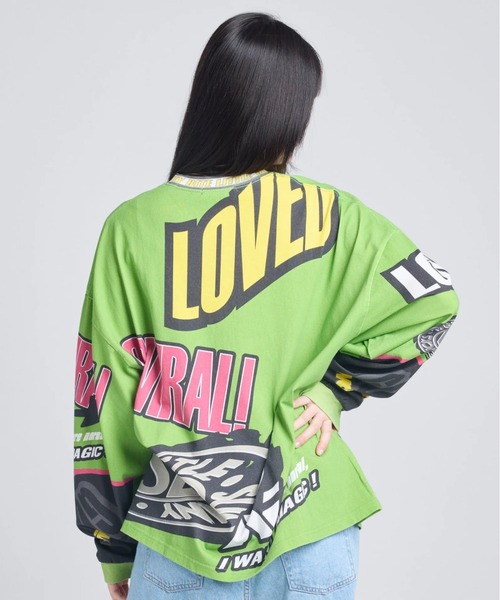 tシャツ littlesunnybite/リトルサニーバイト/racer long tee レディース メンズ Little sunny bite tシャツ littlesunnybite/リトルサニーバイト
