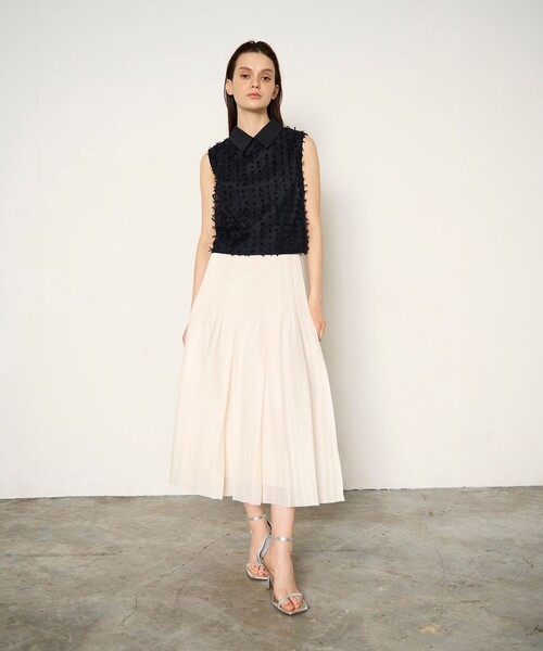 GRACE CONTINENTAL 「GRACE CONTINENTAL」 ノースリーブシャツ 38  