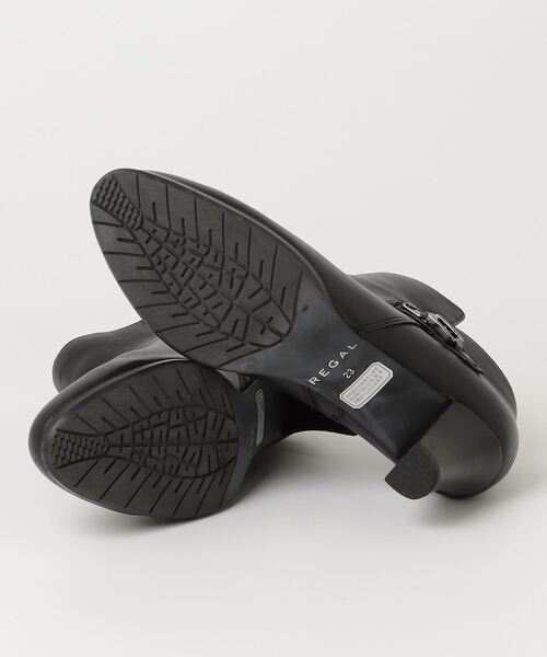 REGAL ブラックショートブーツ 23cm REGAL リーガル ショートブーツ