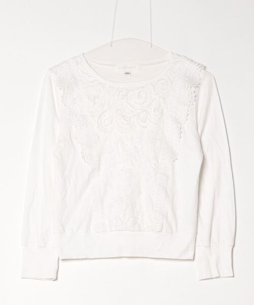「JILL STUART」 長袖カットソー FREE ホワイト レディース