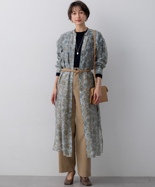 23区（ニジュウサンク） チノパン 「Oggi9月号掲載/洗える」ストレッチ