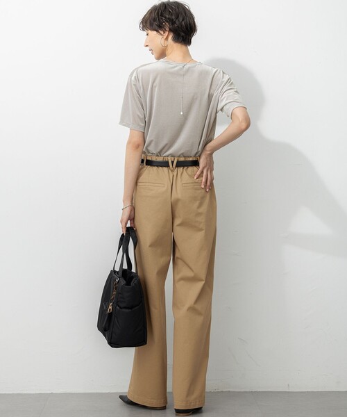 23区（ニジュウサンク） チノパン 「Oggi9月号掲載/洗える」ストレッチ