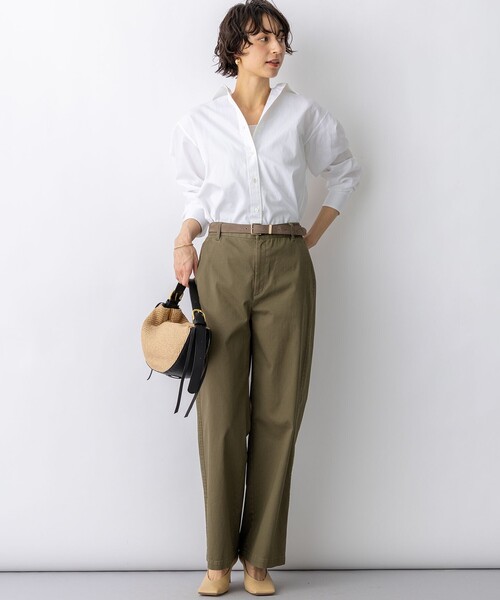 23区　ストレッチギャバ　チノパン　38サイズ　新品 Oggi掲載/WEB&一部店舗限定カラーあり】ストレッチギャバ チノ パンツ
