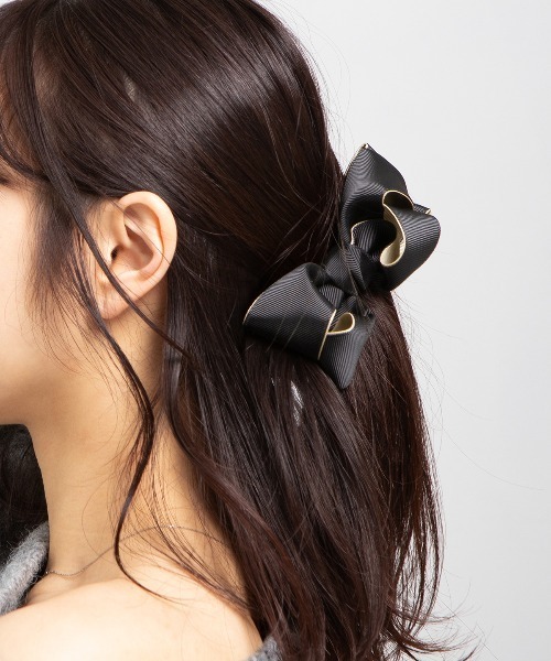 ヘアクリップ リボン バナナ クリップ : ZOZOTOWN Yahoo!店 - 通販