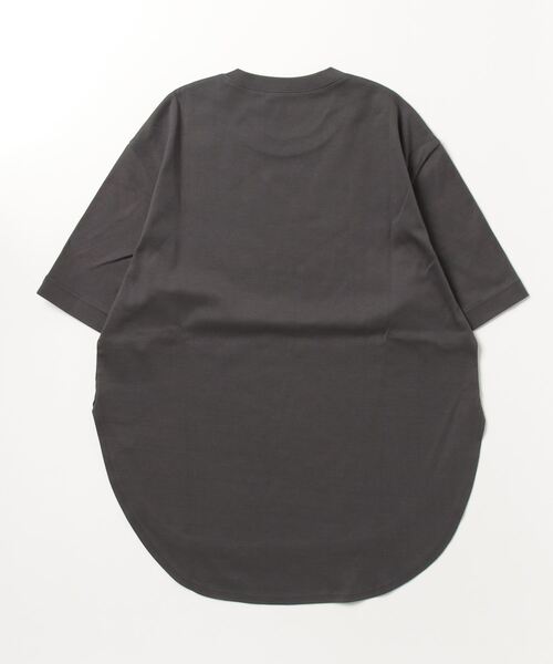 「UJOH」 半袖Tシャツ 2 チャコール レディース