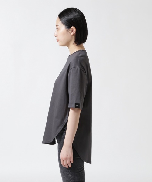 「UJOH」 半袖Tシャツ 2 チャコール レディース