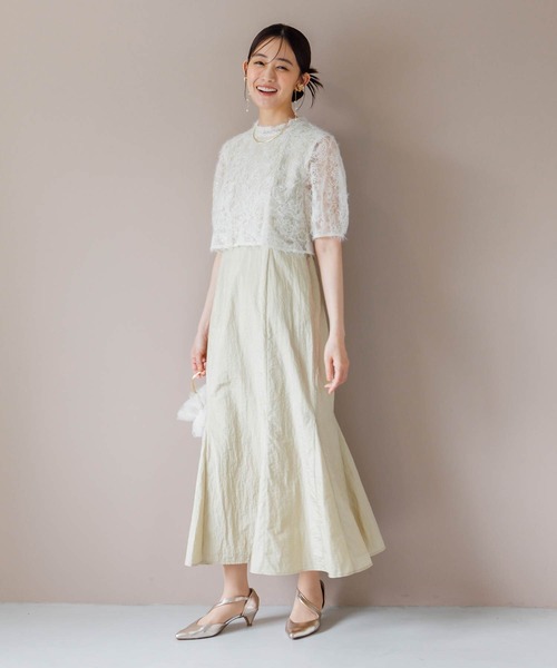 kaene 結婚式　パーティドレス　美品　半額以下 kaene（カエン） ドレス 「kaene」ドレスワンピース/結婚式/パーティー