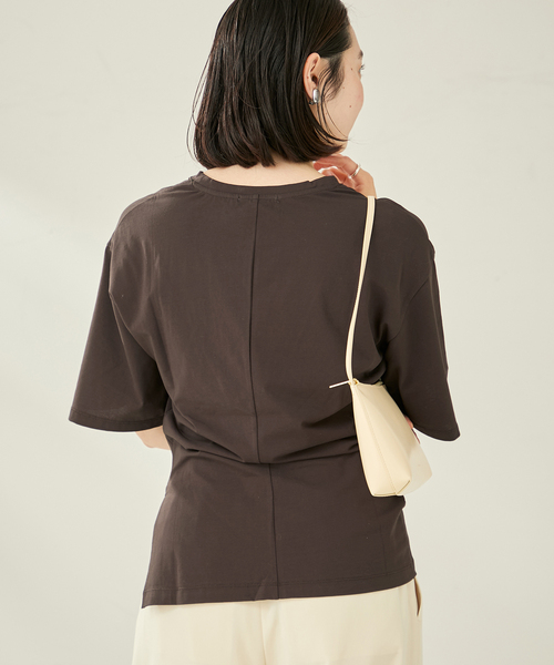 Plage le / ル SIDE BUTTON SLIT トップス le / ル SIDE BUTTON SLIT トップス（Tシャツ／カットソー