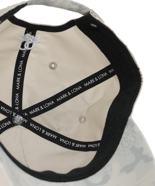 MARK&LONA キャップ 帽子 Halo Glossy Twill Cap | MEN and