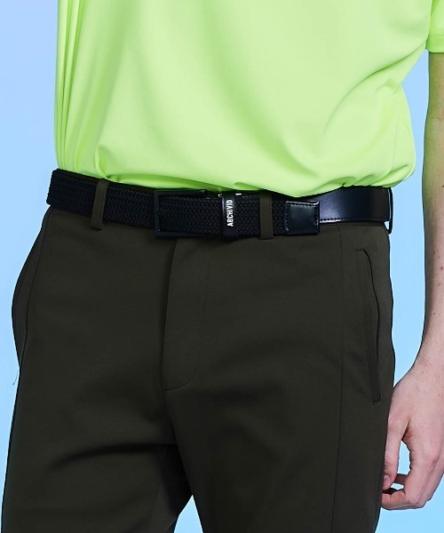 archivio（アルチビオ） ベルト 「MENS」「メンズ」ホールレス編み